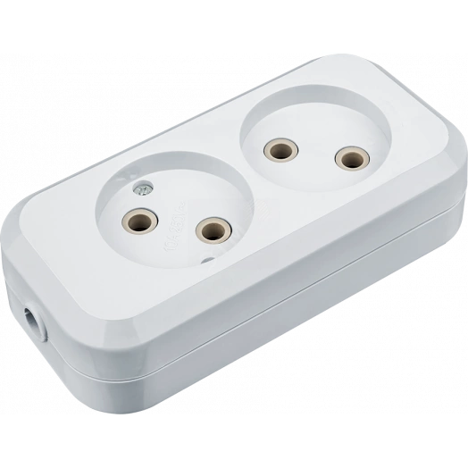 Колодка NCA-BL01-02-X-WH 2гн б/з пласт. Navigator