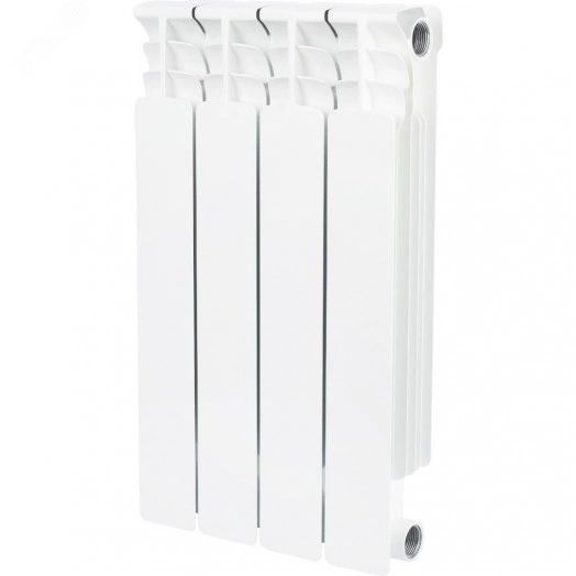 Радиатор биметаллический секционный 500/90/4 боковое подключение