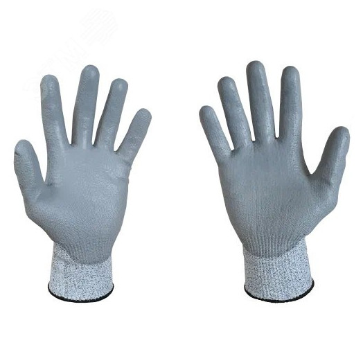 Перчатки для защиты от механических воздействий и порезов SCAFFA DY110DG-PU, размер 10