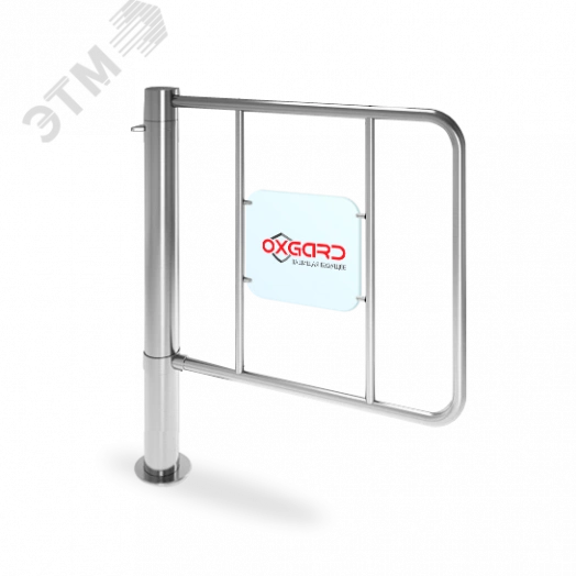 Калитка реверсивная с электромеханическим фиксатором К-15 930 нержавеющая сталь