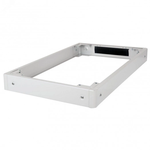 Цоколь для напольных шкафов 600х1000 с щеточным вводом, сер. DR-466350 DATAREX