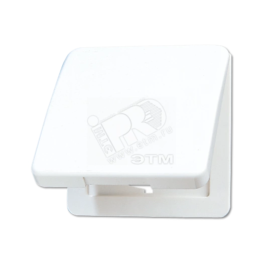 Крышка ударопрочная откидная ударопрочная для штекерных розеток  белая