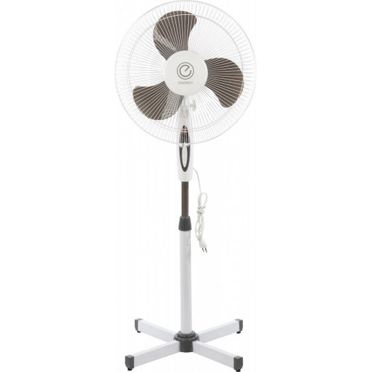 Вентилятор напольный Energy EN-1660, 16, белый, высота 1,25м, 3 скорости, 40Вт, 1шт/коробка