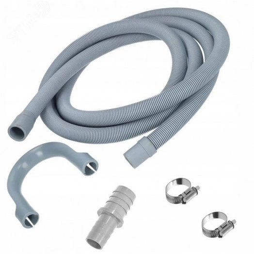 Комплект для удлинения шланга слива стиральной машины 0,5 - 5 м