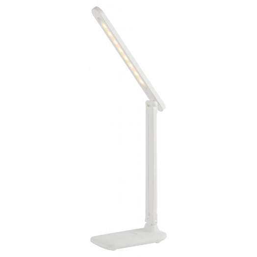 Настольный светильник NLED-495-5W-W светодиодный аккумуляторный складной белый