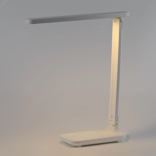 Настольный светильник NLED-495-5W-W светодиодный аккумуляторный складной белый