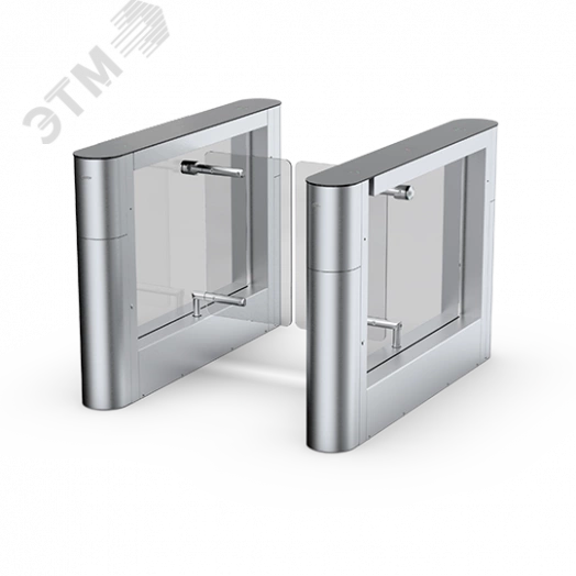 Турникет тумбовый моторизованный с картоприёмником, гибрид центрального элемента с шириной проходов 660 и 900 мм
