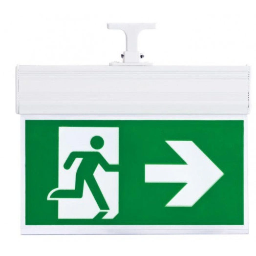 Светильник светодиодный SSA-103-1-20 "Человек-стрелка" 3Вт IP20 аварийный 3ч двусторонний со сменными пиктограммами; кнопка "тест" Эра Б0044392