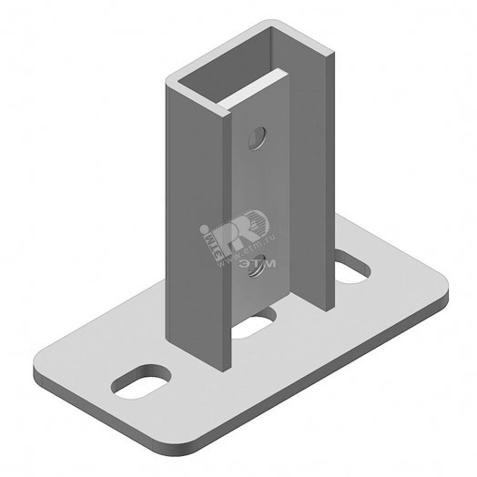 Монтажные элементы, ширина - 40 мм, толщина - 5 мм, кратность - 6шт, HD - Оцинкованная сталь (методом горячего цинкования)