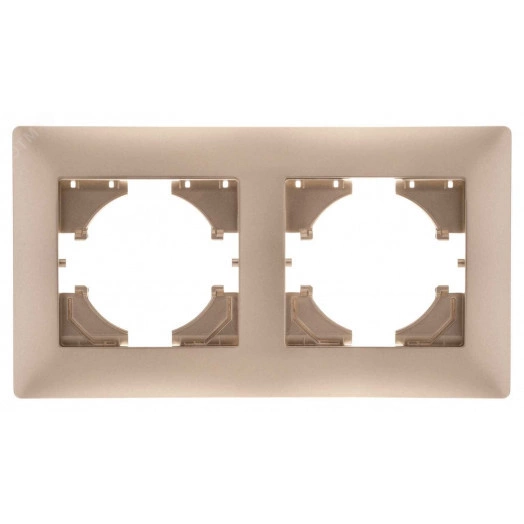 GUSI Bravo РАМКА 2-местная, цвет  золото.