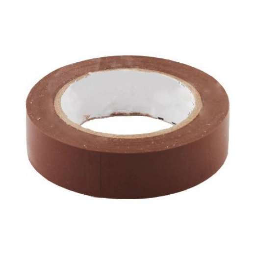 Изолента ПВХ коричневая 19мм 20м МИЛЕН
