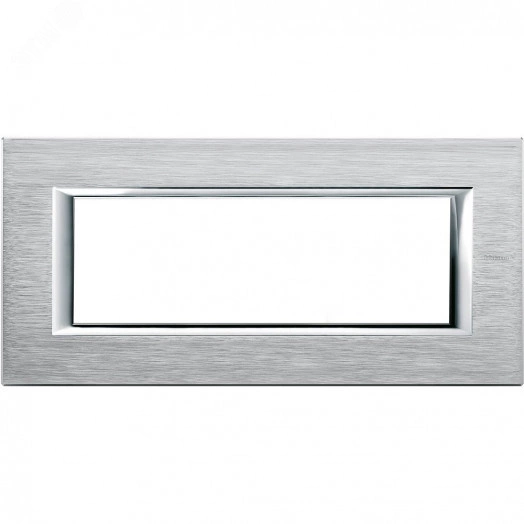 Axolute Накладки декоративные прямоугольные анодированные/хром на 6 модулей