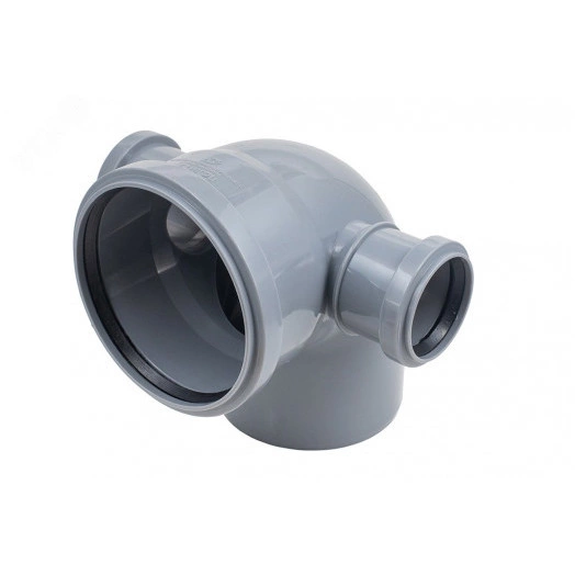 Отвод 90 град. 110 с выходом 50 левый+правый