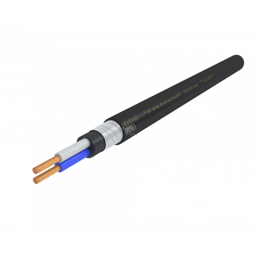 Кабель силовой ПБПнг(А)-HF 2х10.0ок (N)-1 однопроволочный черный (барабан)