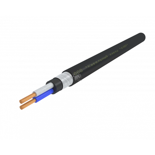 Кабель силовой ПБПнг(А)-HF 2х10.0ок (N)-1 однопроволочный черный (барабан)