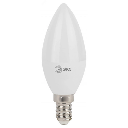 Лампа светодиодная Эра LED B35-7W-840-E14 (диод, свеча, 7Вт, нейтр, E14)
