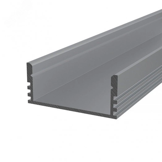 Профиль накладной алюминиевый 2812-2, 2 м REXANT