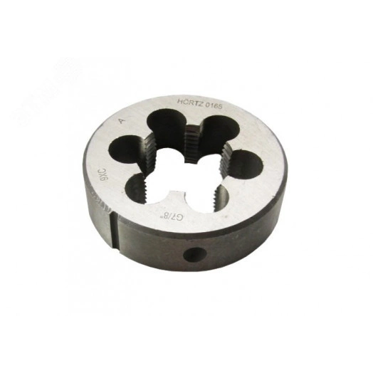 Плашка трубная цилиндрическая G 3/8'', марка стали - 9ХС