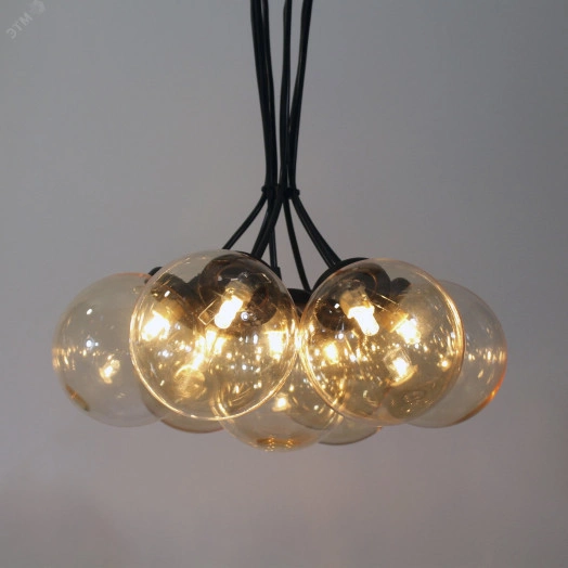 Светильник Гроздь 271 черн. НСБ 01-7х25-102 G9 ИУ