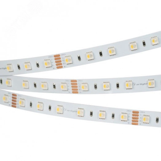 Лента LED RT 2-5000 24V RGBW-One Warm 2x (5060, 300 LED, LUX) (ARL, 19.2 Вт/м, IP20)