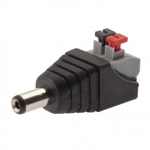 Разъем R-DC03 штекер DC питания 2. 1х5. 5 с быстрозажимной колодкой