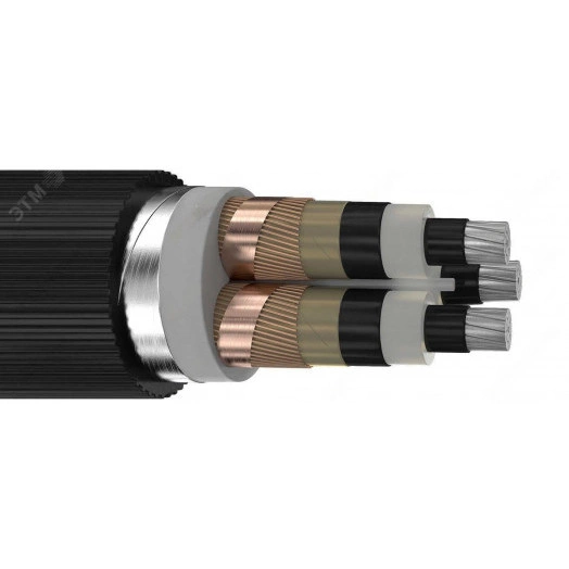 Кабель силовой АПвПу2г 3х185/25мк-10 ТРТС