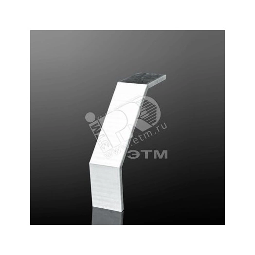 КЛУНо500-90 S=1мм Крышка лотка углового вертикального поворот вниз облегченная полимерная