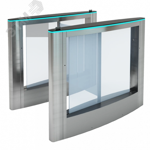 Турникет тумбовый моторизованный Quick Line с картоприёмником, крайний элемент, ширина прохода 900 мм, встроенный считыватель Mifare