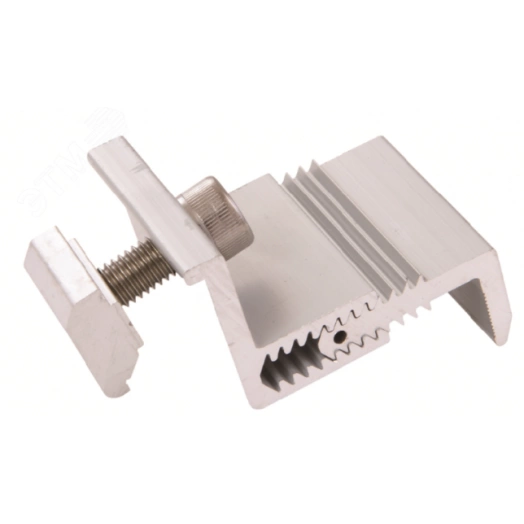 Зажим регулируемый концевой для модулей 30-45мм