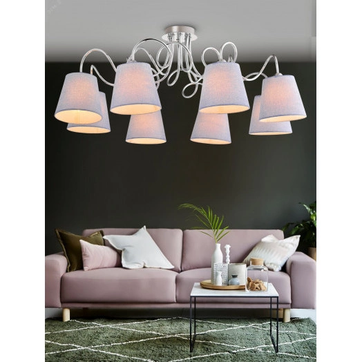 Люстра Rivoli Evelyn 2060-308 8 х Е14 40 Вт классика