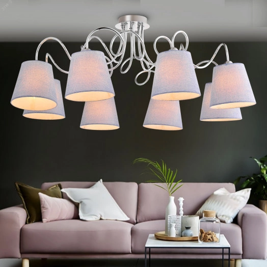 Люстра Rivoli Evelyn 2060-308 8 х Е14 40 Вт классика