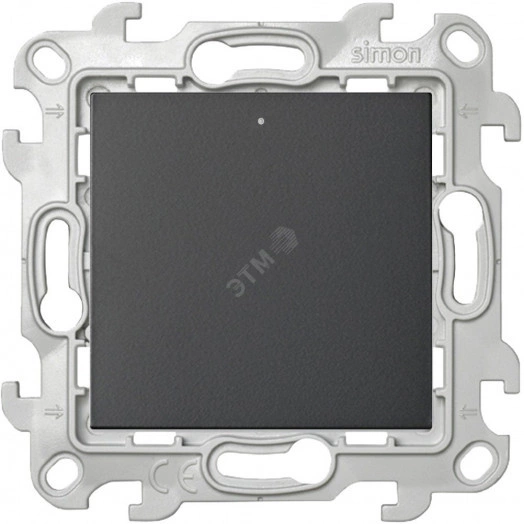 Переключатель с подсветкой, графит