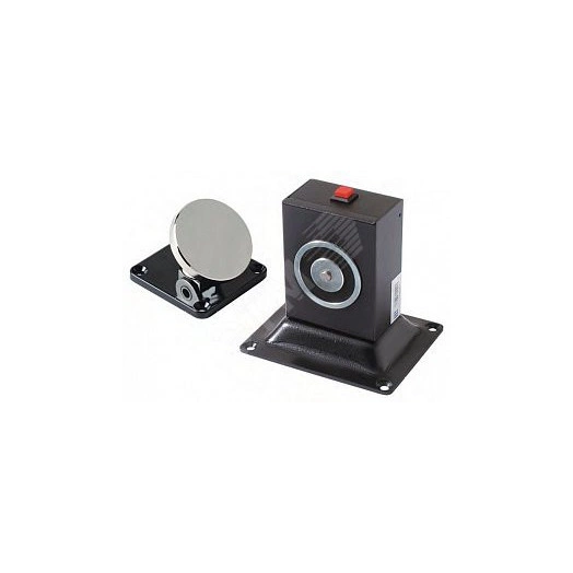 Фиксактор дверей электромагнитный, 12 VDC / 100мА или 24VDC / 50мА, усилие 70 кг, размеры: 120х95х120 мм