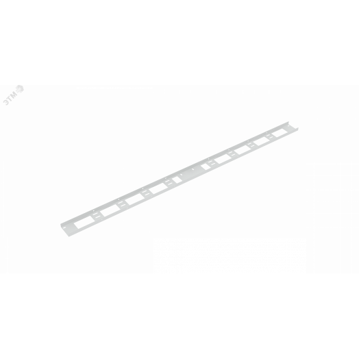 Органайзер кабельный вертикальный, 33U, для шкафов серий TFI-R, Ш75хВ1398хГ20мм, металлический, с крепежом, цвет серый
