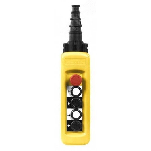 Станция подвесная 4 кнопки + кнопка аварийного останова