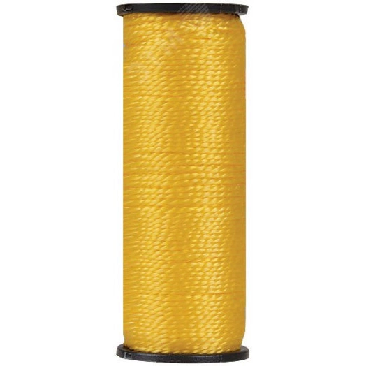 Шнур разметочный капроновый 1.5 мм х 50 м, желтый