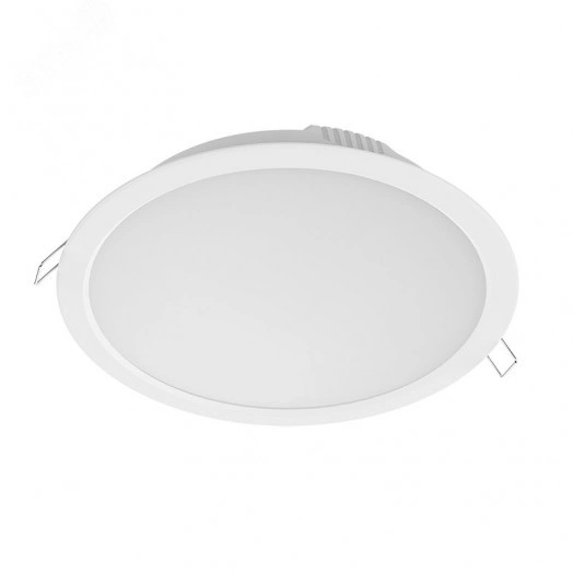 Светильник светодиодный ДВО-12вт IP20 1000Лм 4000К166х54мм (мон.отв 147) Downlight Basic Вартон