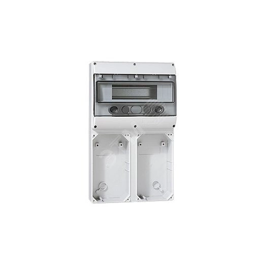 Р17 Корпус комбинированного поста 4 розетки 16А