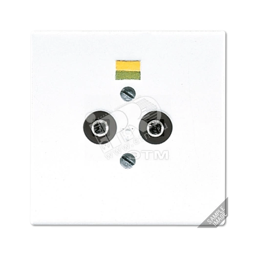 Розетка штепсельная белая