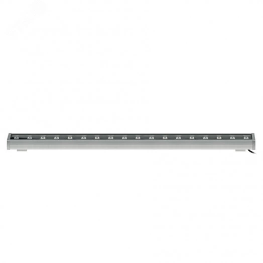 Прожектор светодиодный линейный ULF-L52-36W/6400K/L100 220V IP65 SILVER 1000мм Дневной свет (6400К) 3240Лм Алюминий
