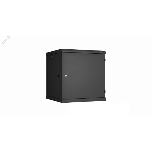 Шкаф настенный разбор TLK 19д 12U металлическая дверь Ш600хВ636хГ600мм черный