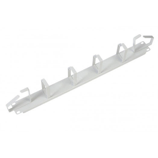 Органайзер кабельный горизонтальный 19' 2U 6 колец