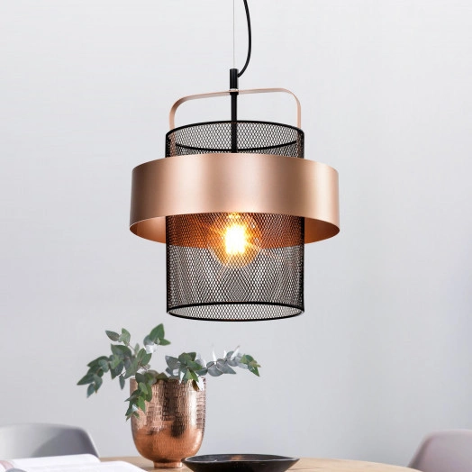 Светильник подвесной (подвес) Rivoli Thekla 5033-201 1 х Е27 40 Вт лофт - кантри