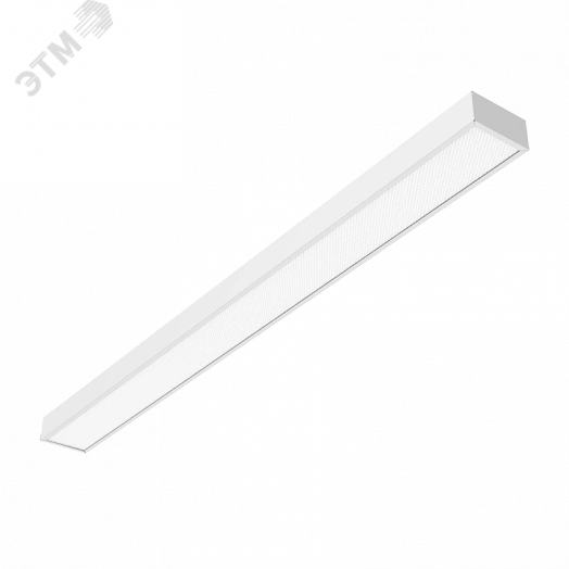 Светильник светодиодный ДВО/ДПО-30Вт IP40 3600Лм 4000К А220 2.0 EM Teletest белый рас-ль призма