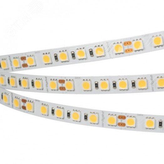 Лента RT 6-5050-96 24V Cool 10K 3x (480 LED) (Arlight, 23 Вт/м, IP20)