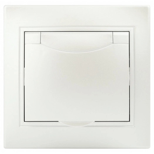 Розетка Intro Plano 1-203-06 с заземлением 2P