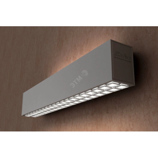 Светильник LED СТРЕЛА ОПТИК (СБО) 22Вт 500Лм 4,0К КСС IP20 опал для верхней полусферы, КСС Г в нижней полусфере подвесной