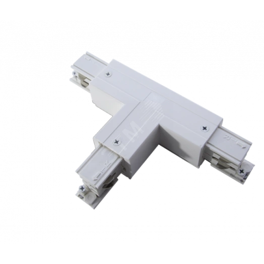 Соединитель Т-образный правый (внутренний) белый Вартон