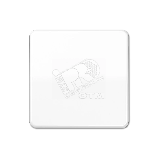 Клавиша для выключателя и кнопки  белая