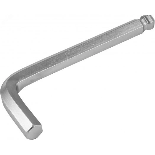 Ключ торцевой шестигранный короткий с шаром, H10